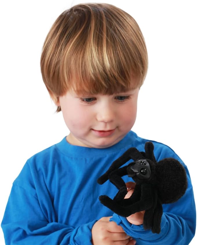 Folkmanis Mini Spider Finger Puppet (Pre-Order) - Little Whispers
