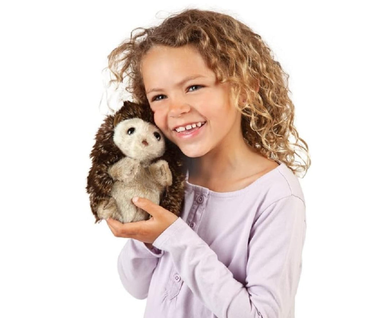 Folkmanis Hedgehog Hand Puppet (Pre-Order) - Little Whispers