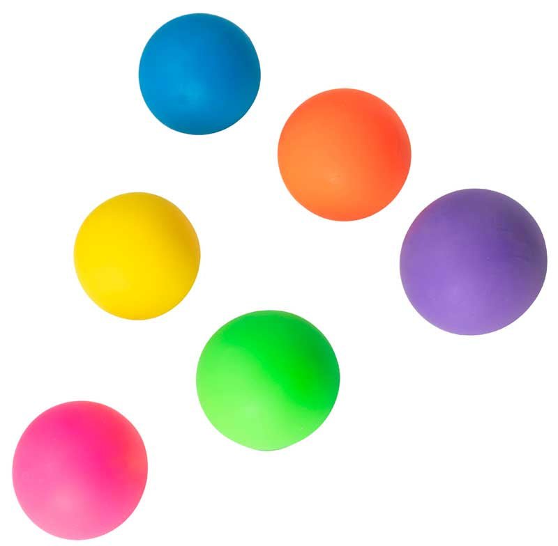 Neon Super Squish Balls, pack of 3 - Little Whispers