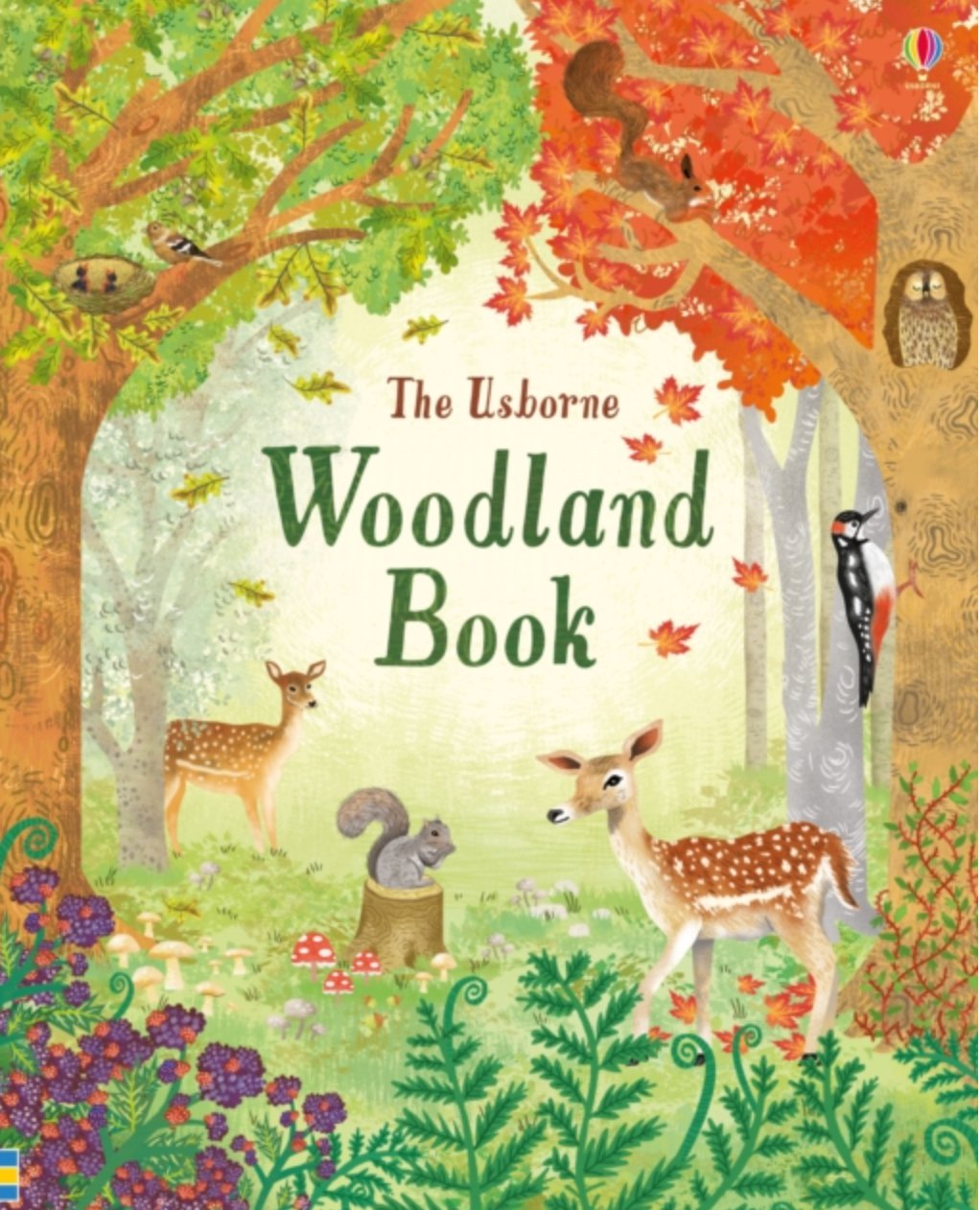 Woodland Story Sack with Finger Puppets and Wooden Tree - Little Whispers