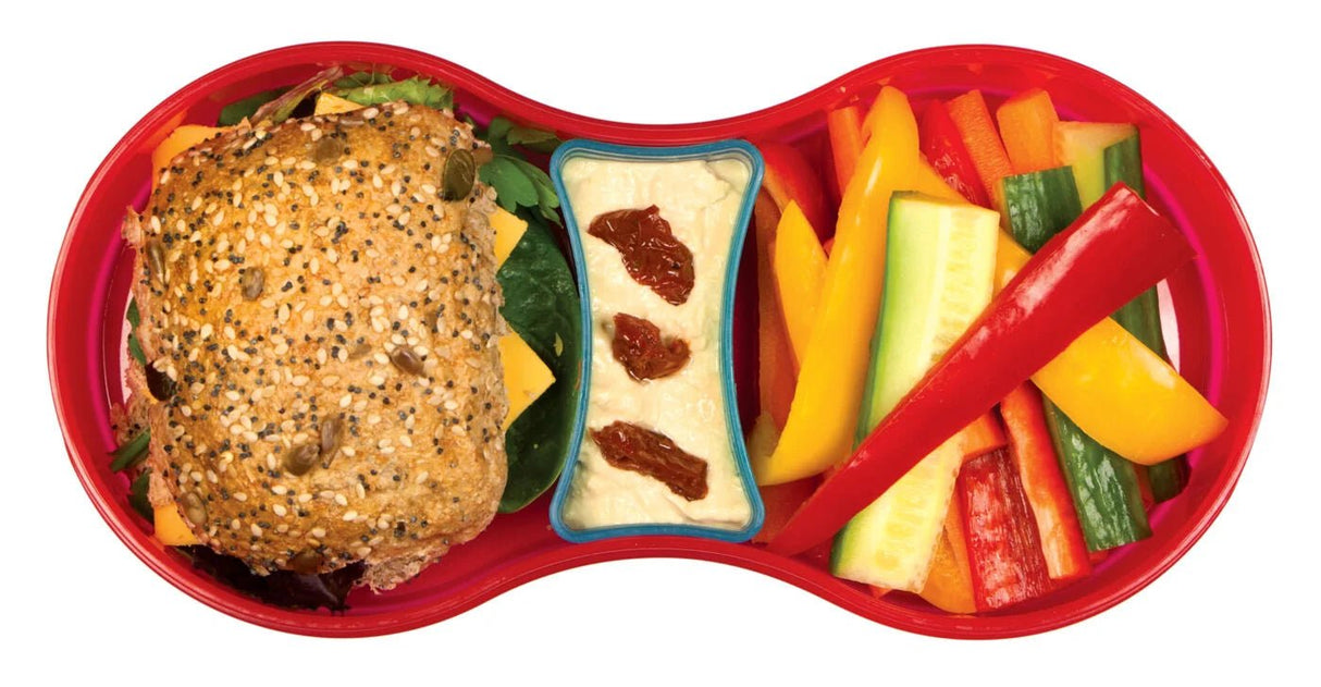 Tum Tum – Lunch Set With Dipping Pot Separator - Little Whispers