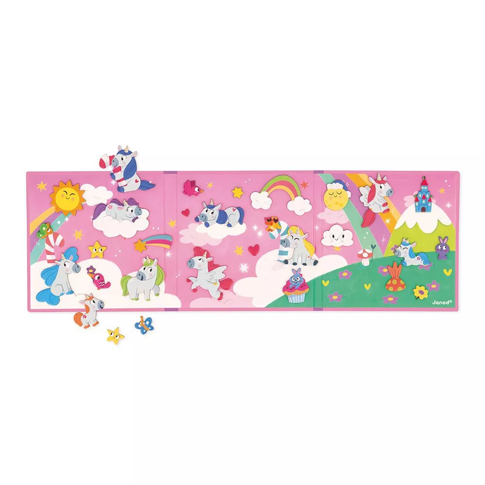 Janod Unicorn Magnetic Book J05452 - Little Whispers