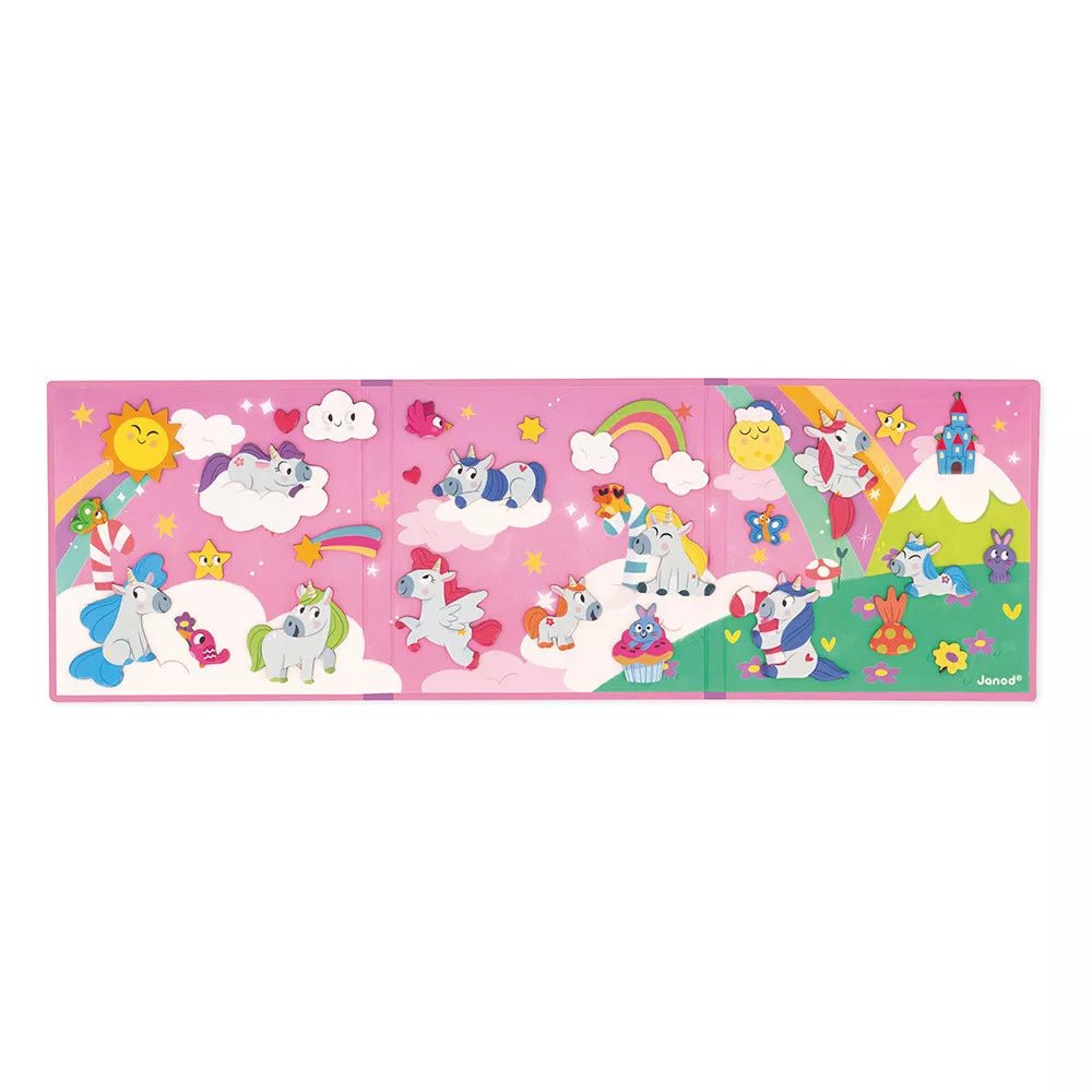 Janod Unicorn Magnetic Book J05452 - Little Whispers