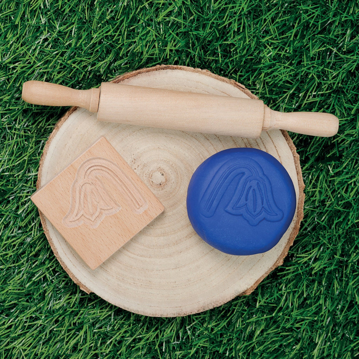 Yellow Door Sensory Flower Tiles (12) - Little Whispers