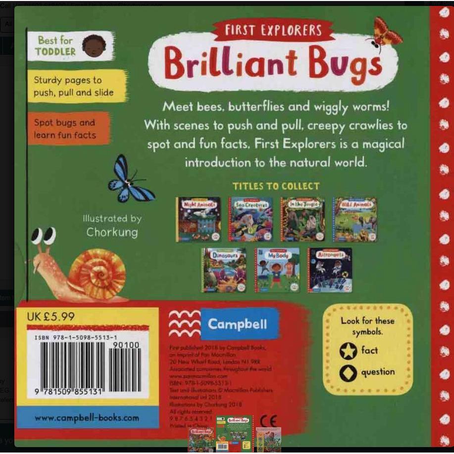 Brilliant Bugs Story Sack - Little Whispers