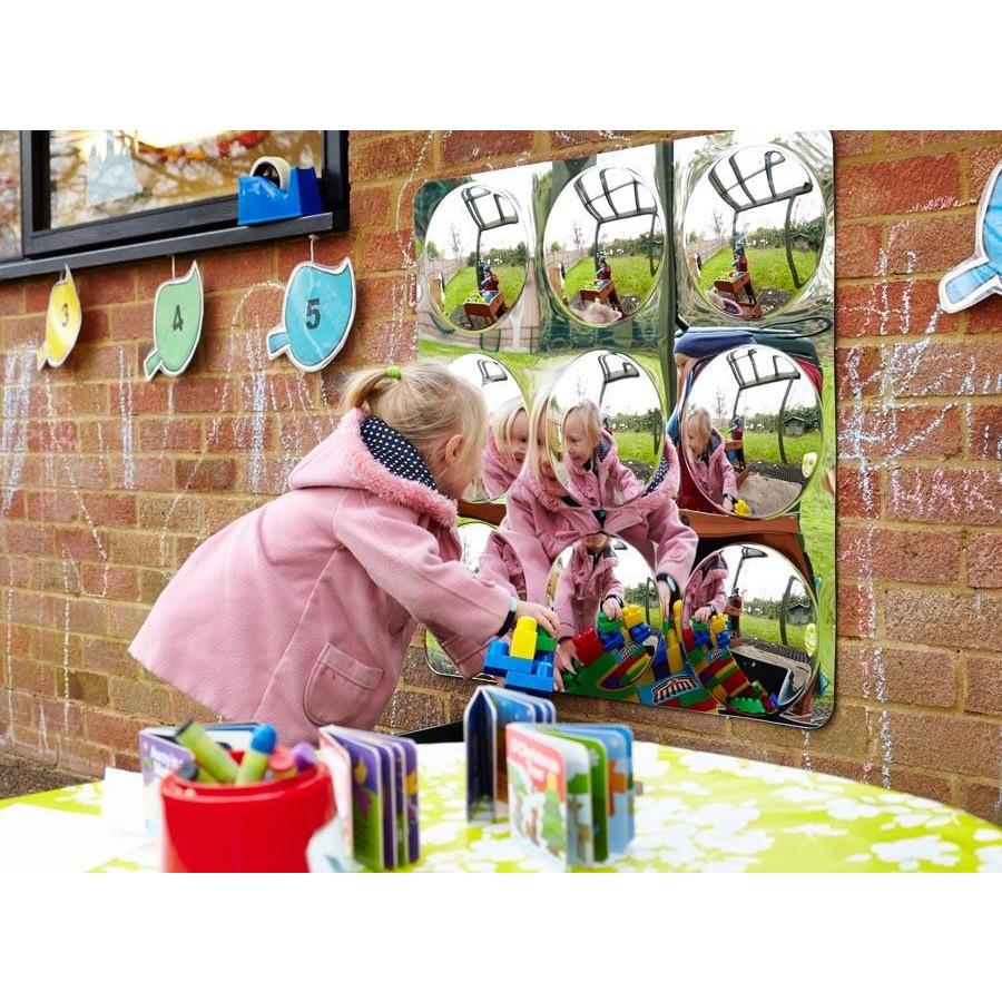 Giant Domed Acrylic Mirror - Little Whispers