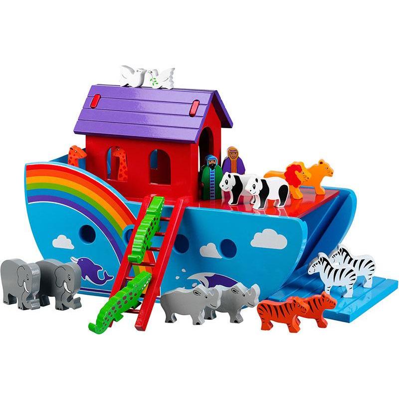 Lanka Kade Large Rainbow Noah's Ark - Little Whispers