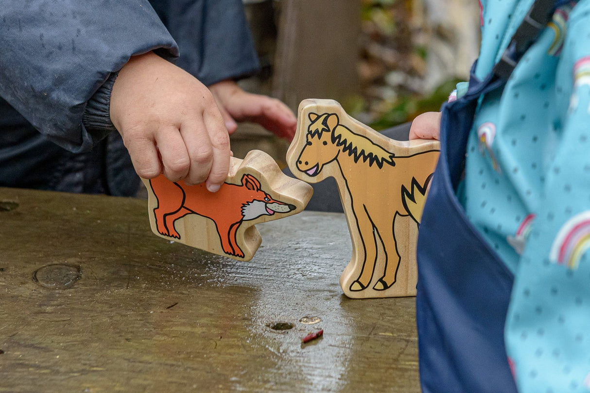 Gingerbread Man Wooden Characters - Little Whispers