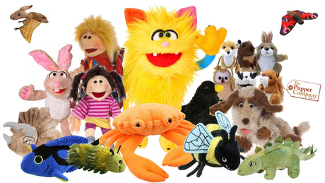 Puppet Company Hand Puppets and Finger Puppets | Little Whispers 