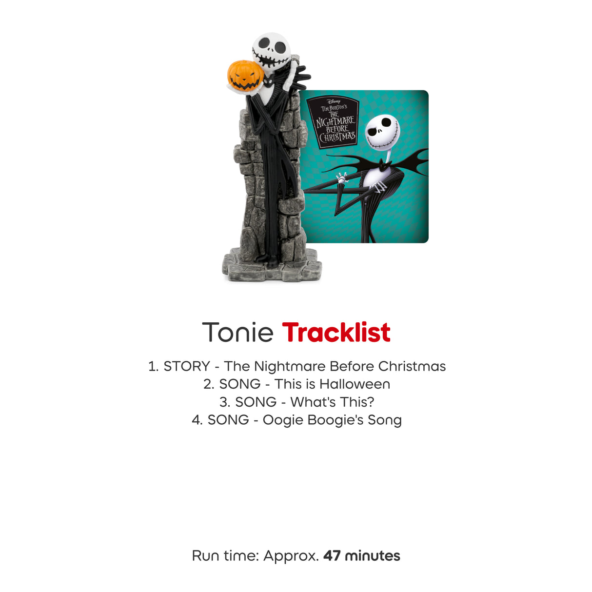 The Nightmare Before Christmas Audio Classic Tonie Character