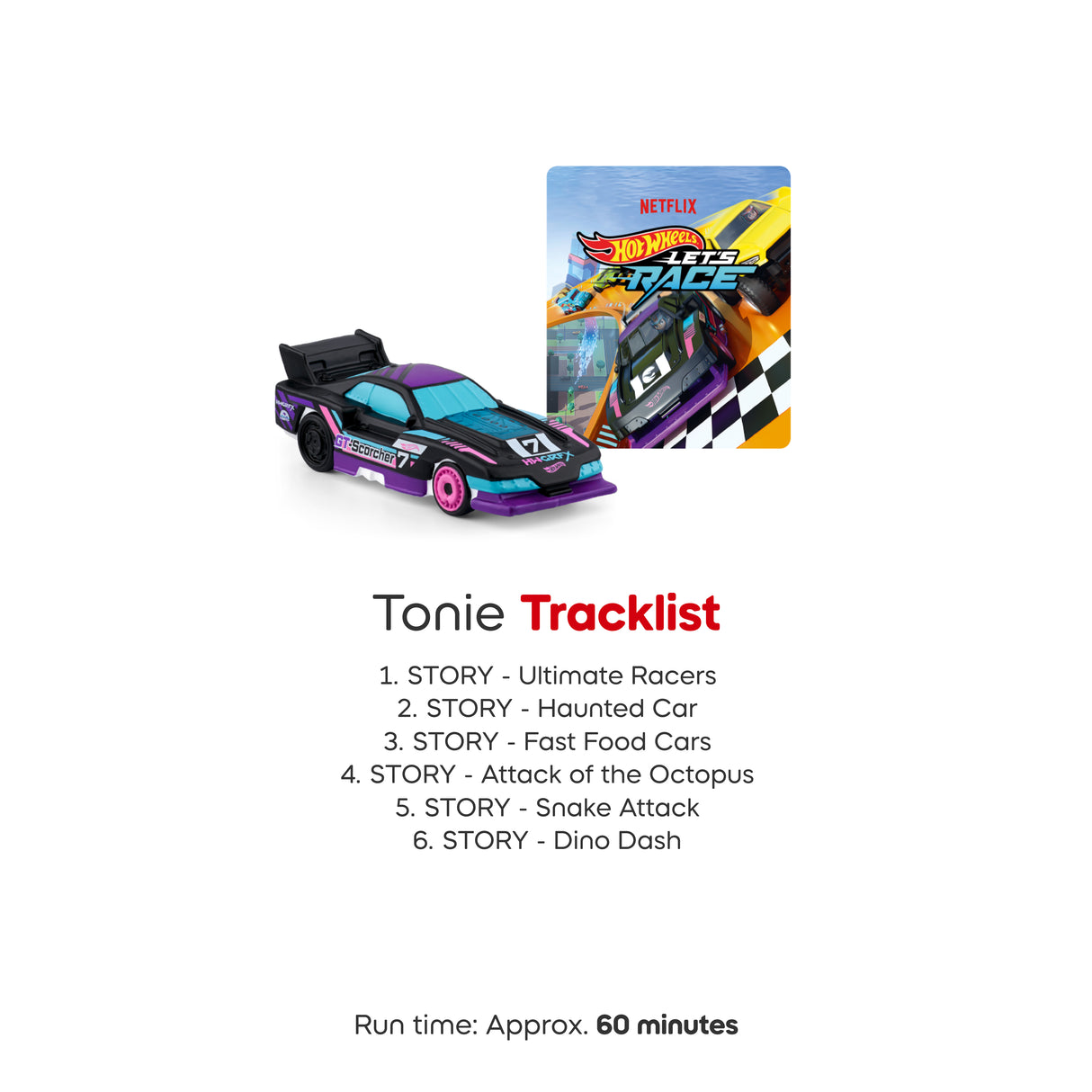 Hot Wheel Audio Classic Tonie Character