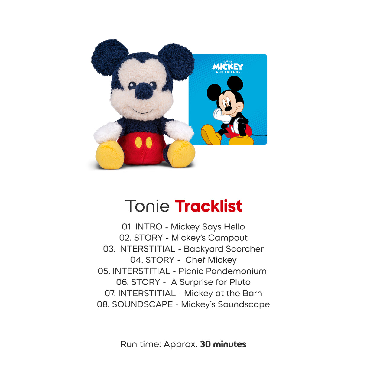 Mickey Mouse Cuddle Tonie Character
