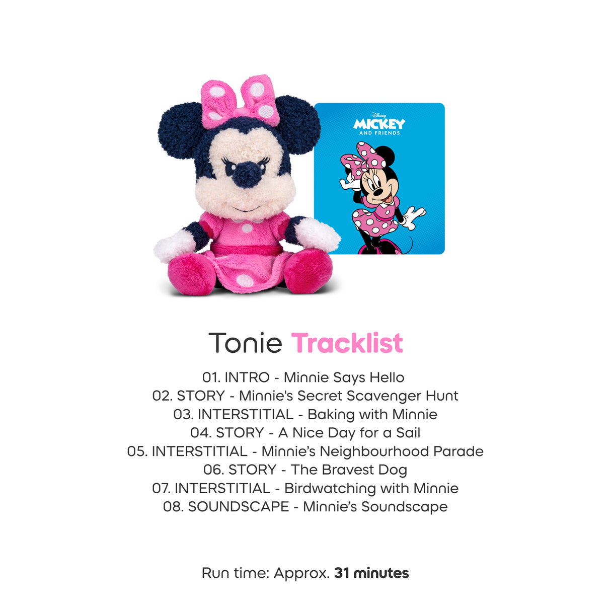 Minnie Mouse Audio Classic Tonie Character