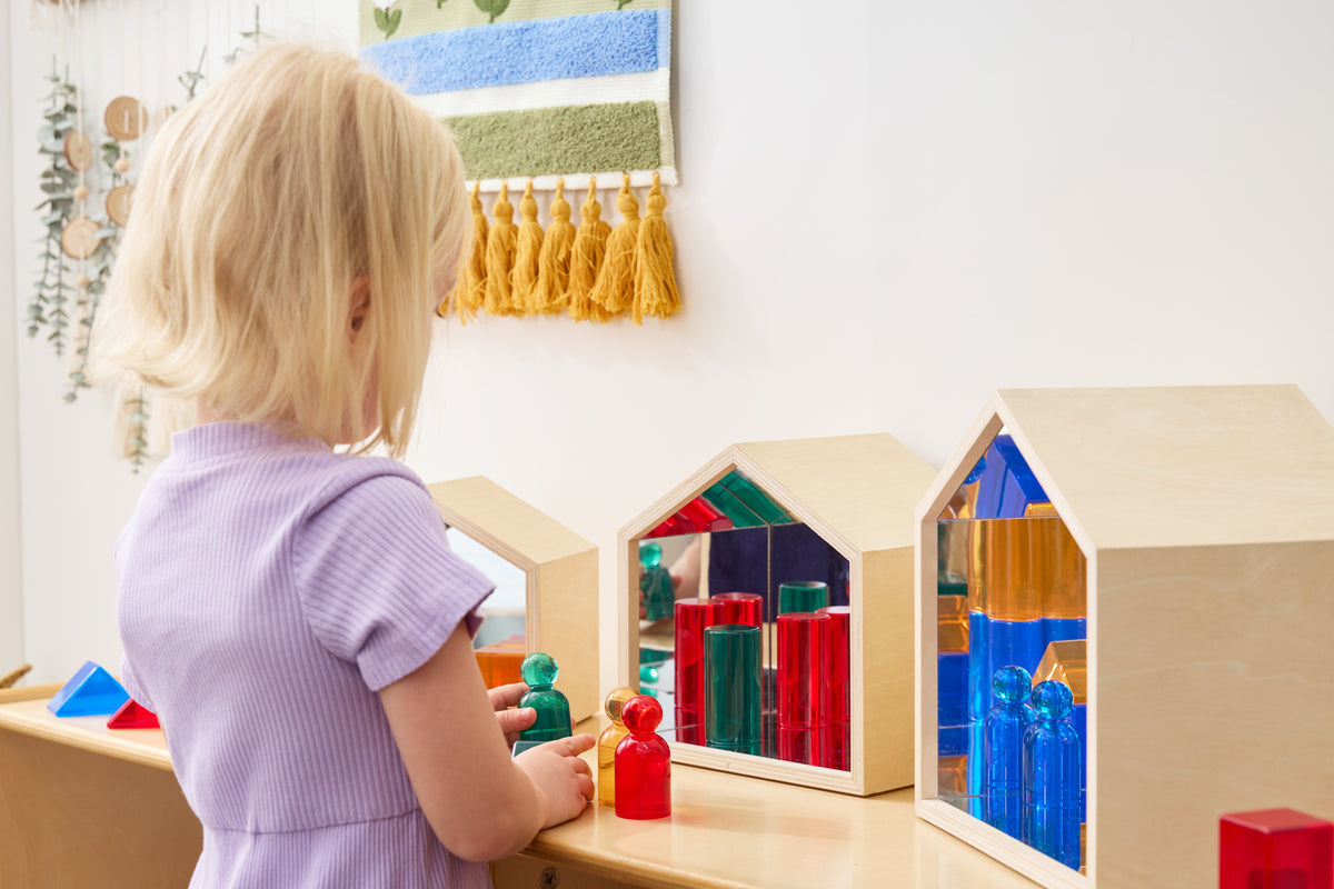 Guide Craft Nesting Mirror Houses (Direct Shipping UK)