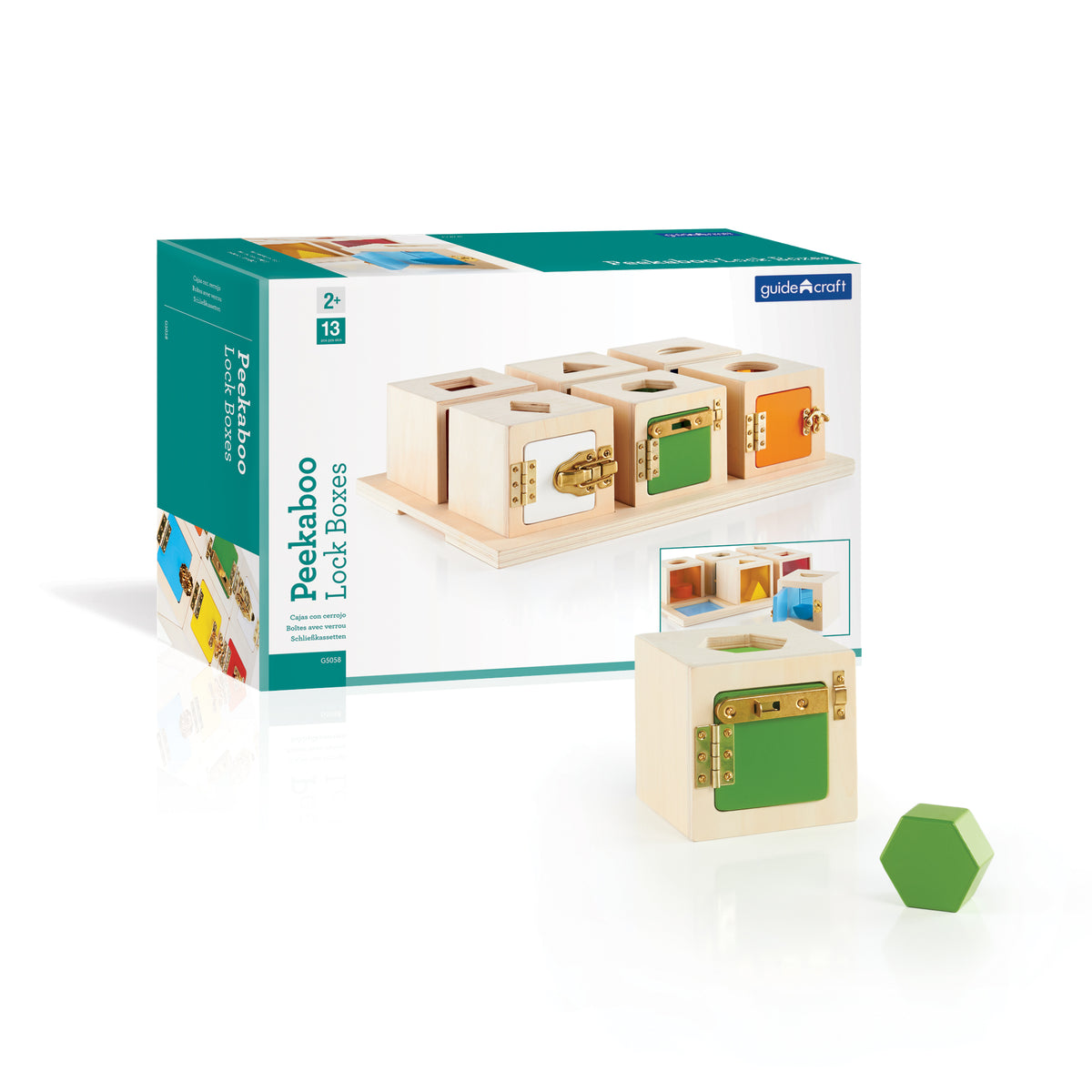 Guide Craft Peekaboo Lock Boxes Set of 6 (Direct Shipping UK)