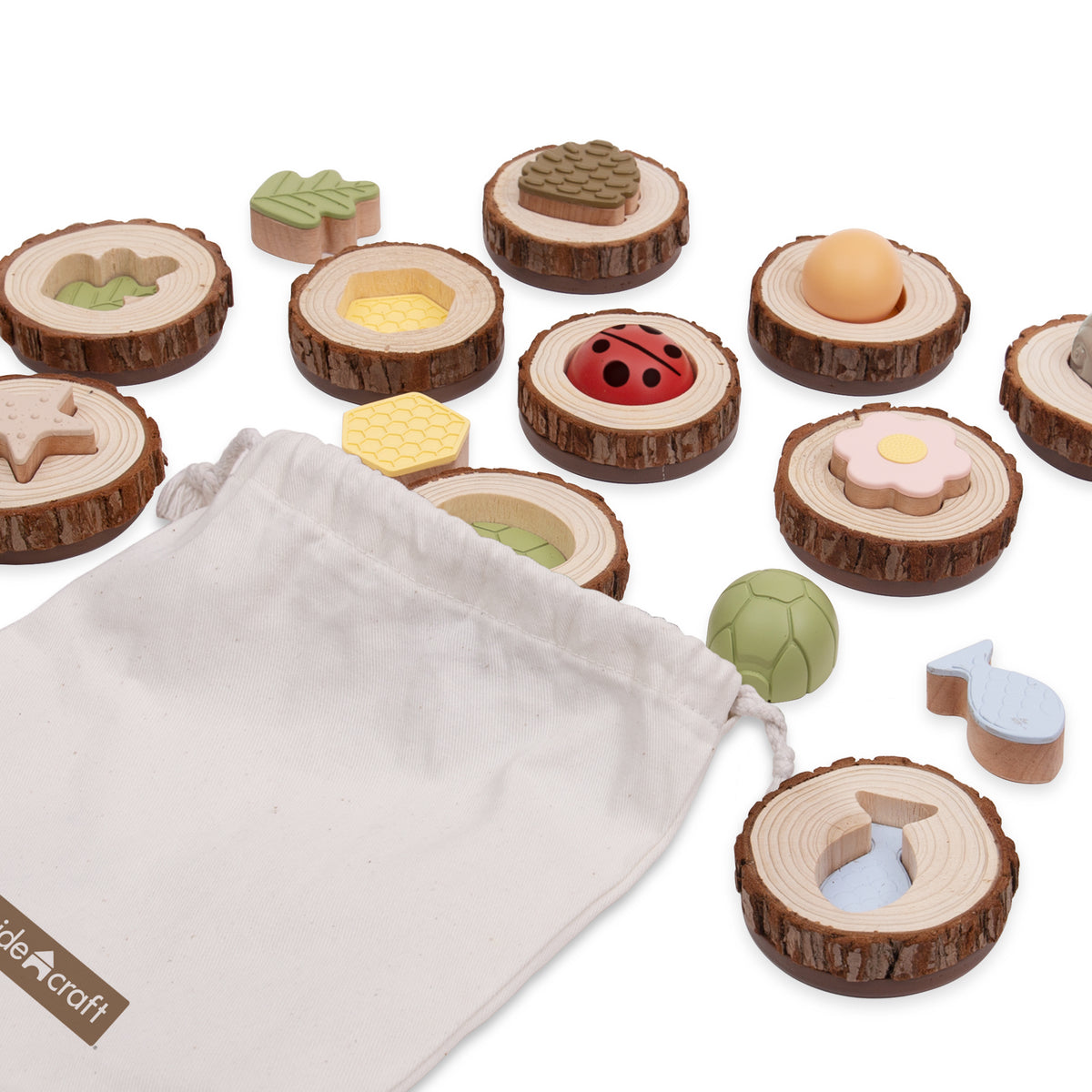 Guidecraft Nature Feel & Find 24 pc set