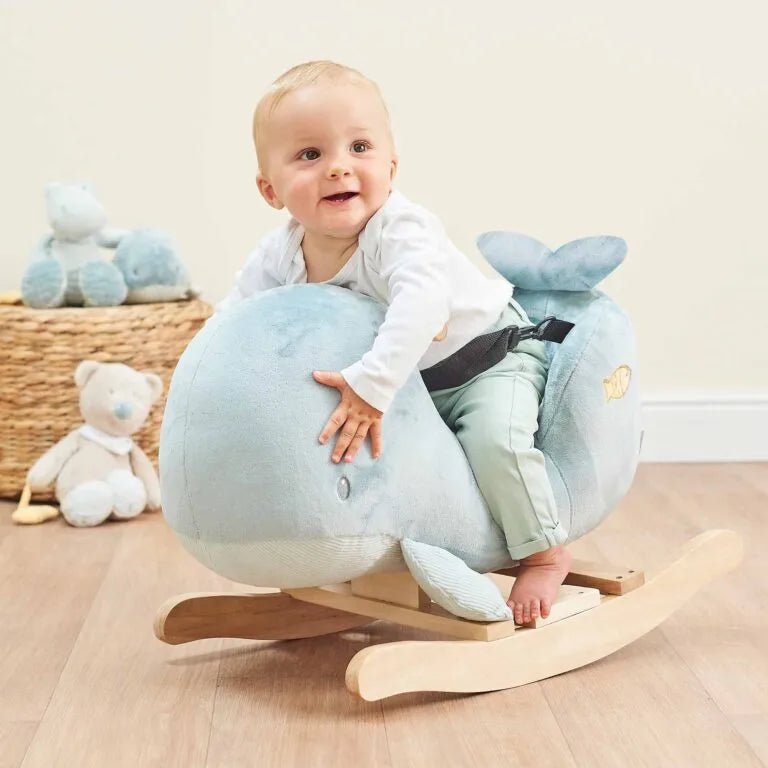 Nattou Rocker Sally the Whale (Direct Shipping) - Little Whispers