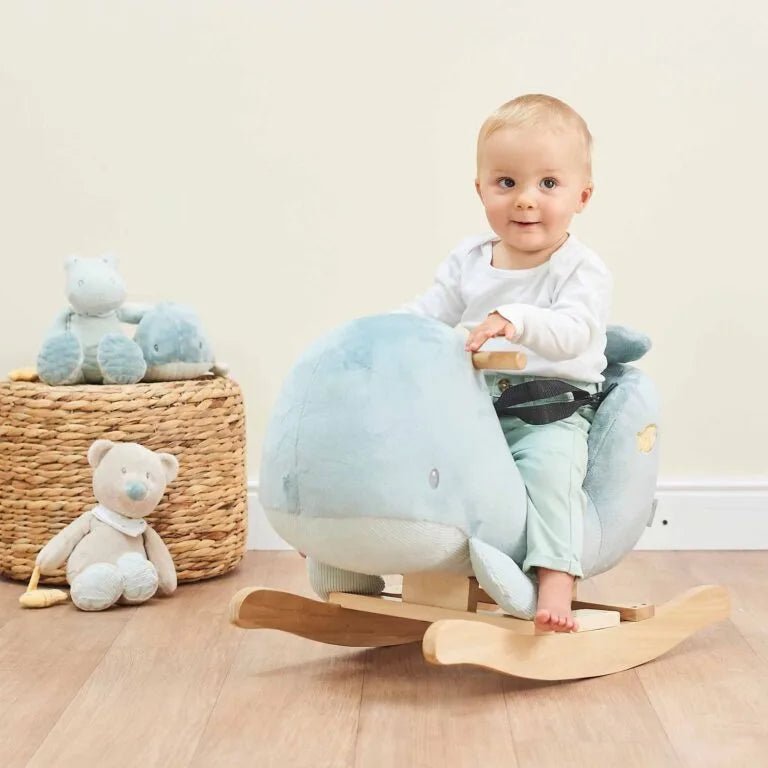 Nattou Rocker Sally the Whale (Direct Shipping) - Little Whispers