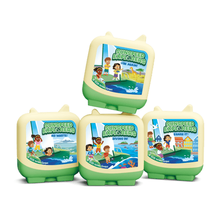PRE - ORDER: Pocket Tonie Sunspeed Explorers 1 Audio Clever Pocket Tonie Set - Little Whispers