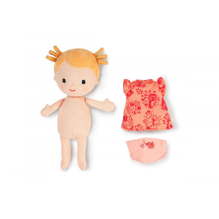 Lilliputiens Baby Lena Doll and Carry Cot 83133 - Little Whispers