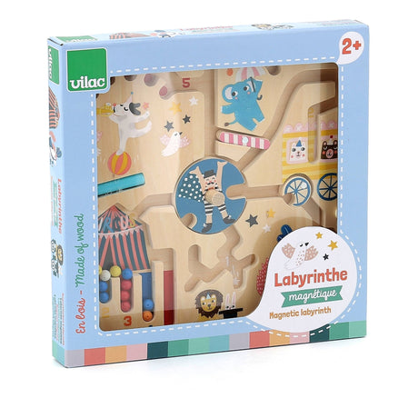 Vilac - Wooden Magnetic Circus Maze - Little Whispers