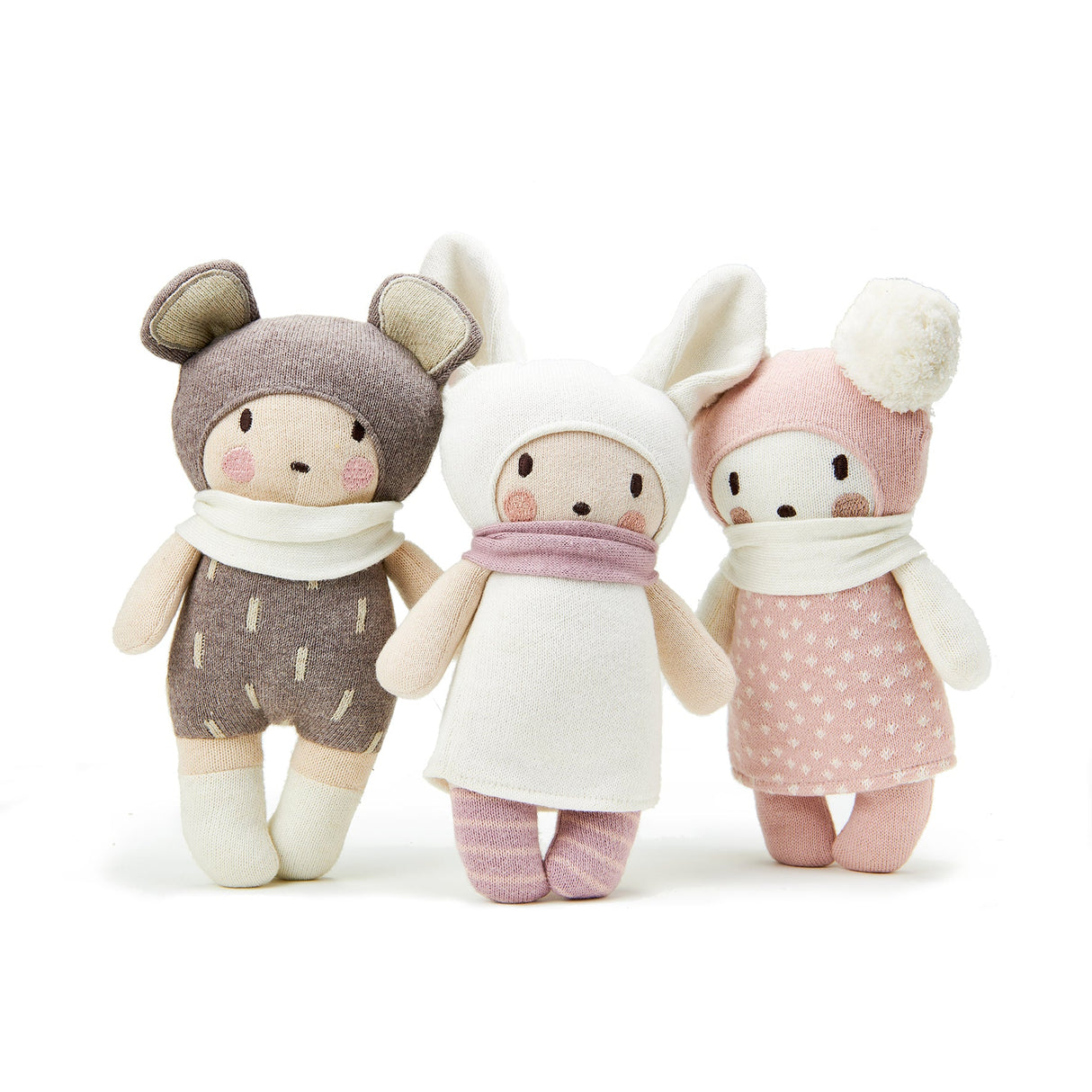 Tenderleaf Toys - Baby Beau Knitted Doll - Little Whispers