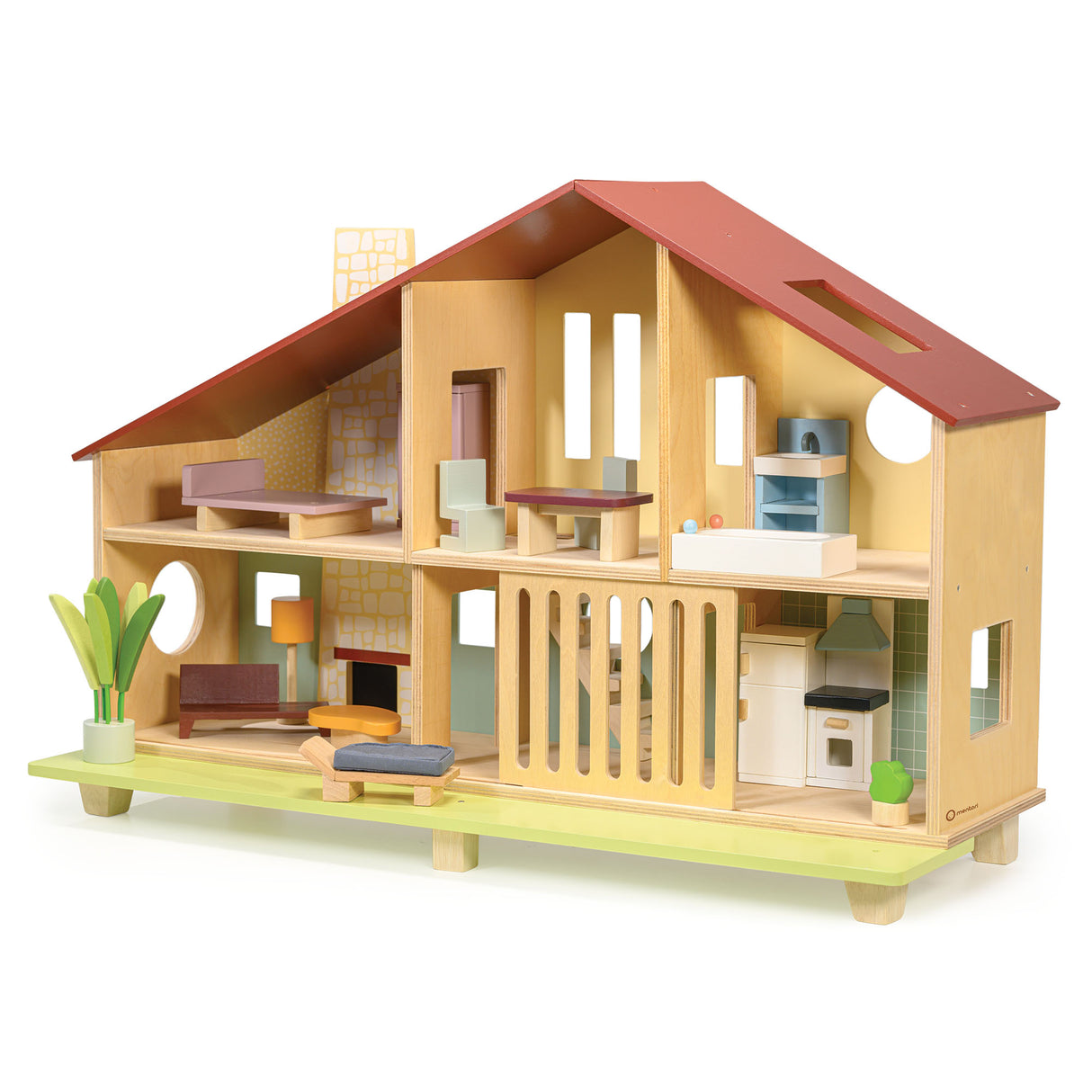 Tender Leaf  Cedar Challet with Furniture (Direct Shipping)
