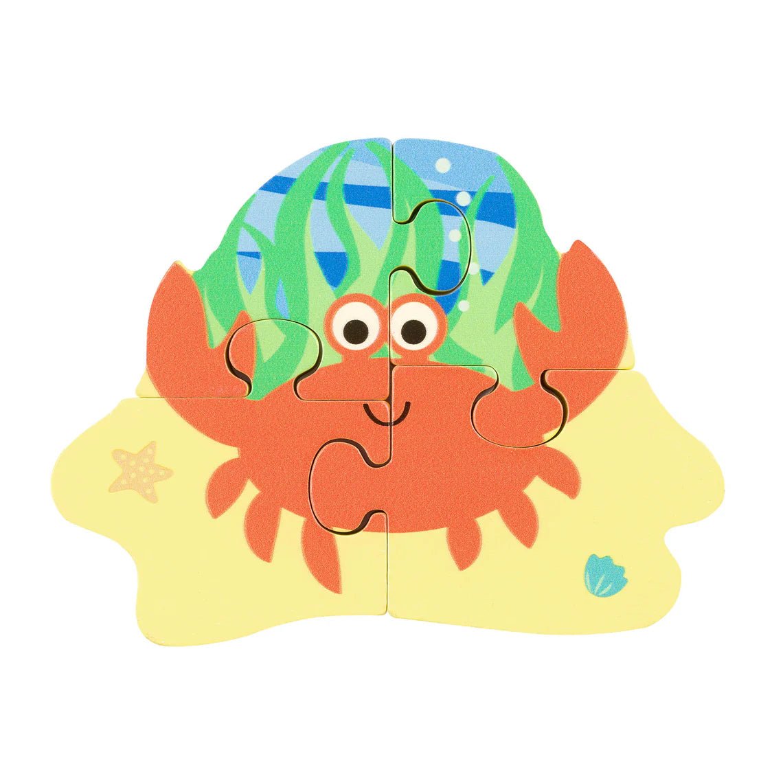 Orange Tree Wooden Crab Puzzle - Little Whispers