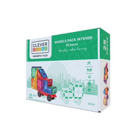 CleverClixx Wheels Pack Intense 25 Pieces
