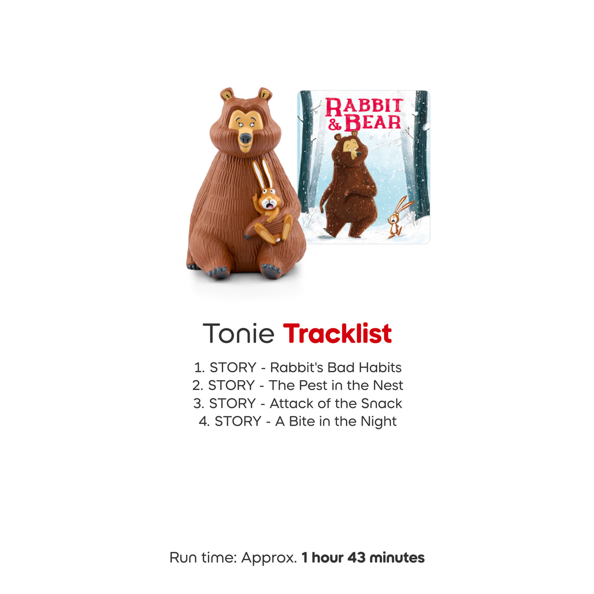 Rabbit & Bear Audio Classic Tonie Character