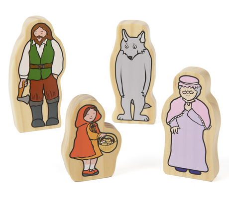 Little Red Riding Hood Wooden Characters