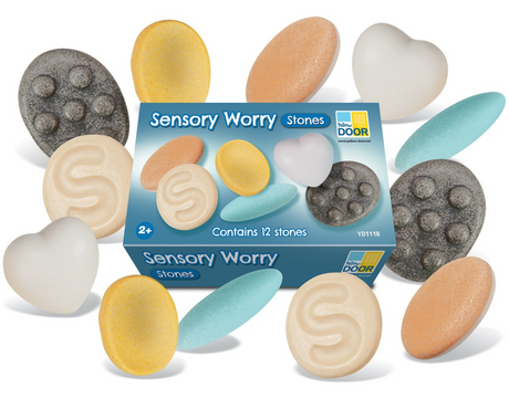 Yellow Door Sensory Worry Stones (12)
