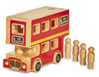 Lanka Kade Wooden City Bus Playset