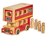 Lanka Kade Wooden City Bus Playset