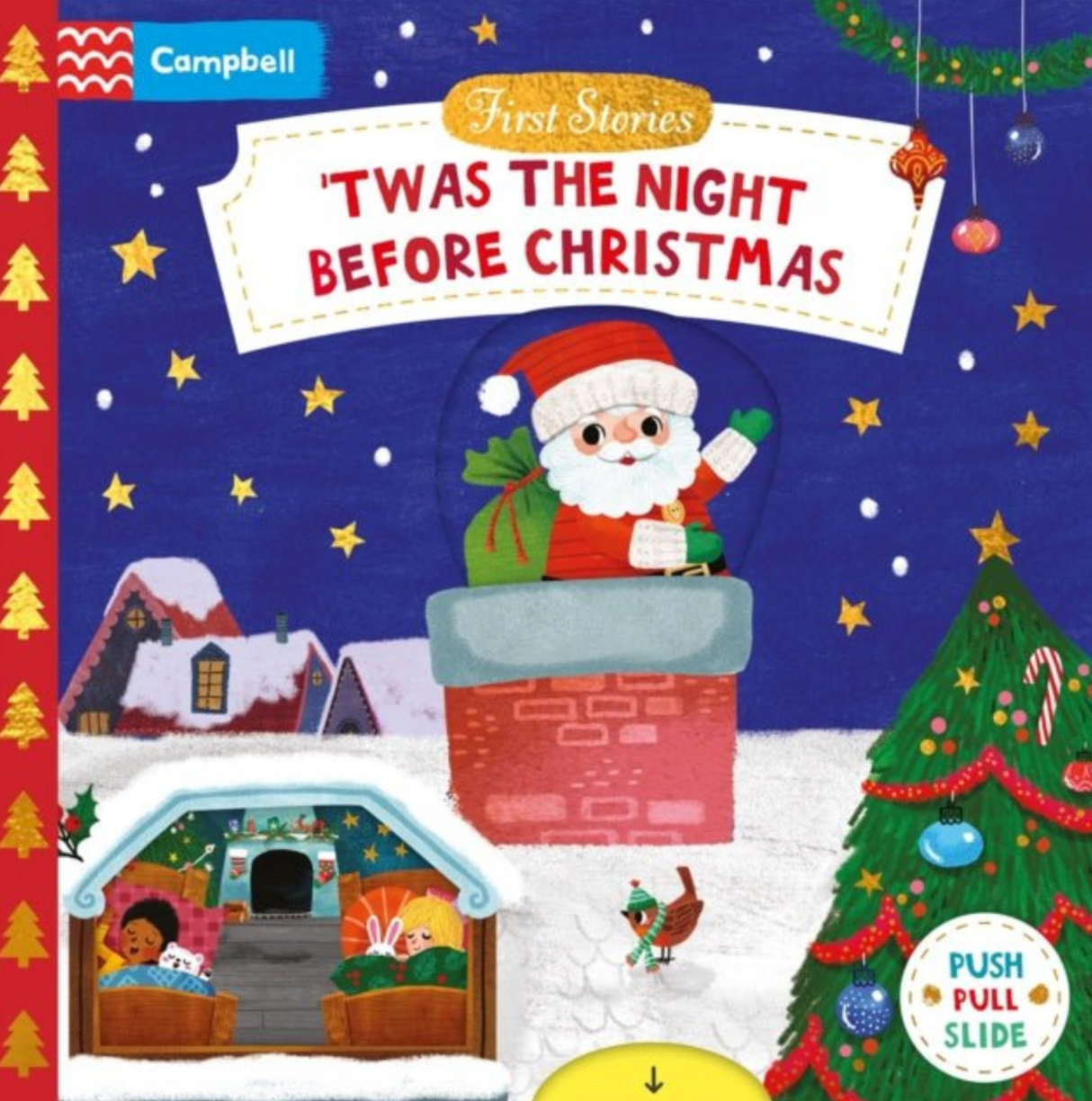 Twas the Night Before Christmas Story Sack with Hand Puppets