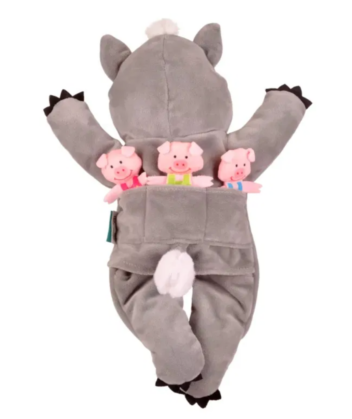 Three Little Pigs Story Sack – with Hand Puppet