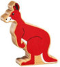 Lanka Kade Red Wooden Kangaroo