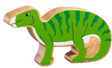 Lanka Kade Green Wooden Iguanodon