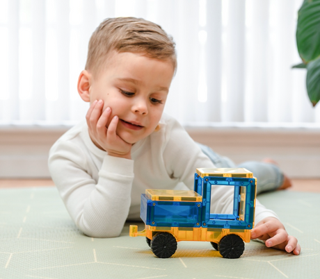 CONNETIX Tiles Magnetic Building Set 2 Piece Car Pack