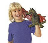 Folkmanis Dragon with Wings Hand Puppet