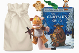 Gruffalo's Child Hand Puppet with Stick Man and Finger Puppets Story Sack