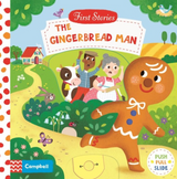 Gingerbread Man Board Book Story Sack with Wooden Characters