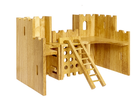 Lanka Kade Wooden Castle (Direct Shipping UK)