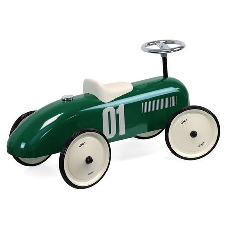 Vilac Classic Metal Racing Car Ride On, Green (Direct Shipping UK)