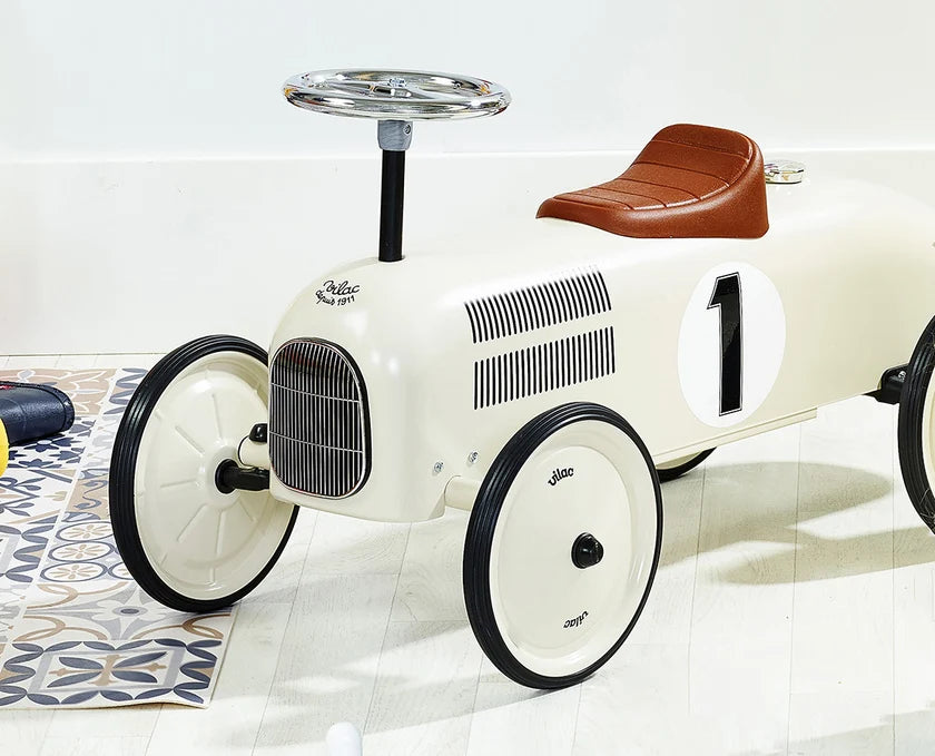 Vilac Classic Metal Racing Car Ride On