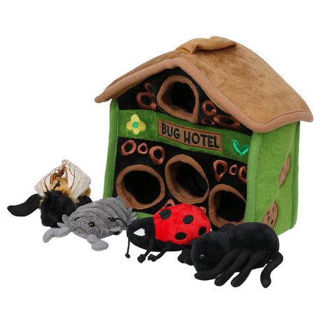 Hide-Away Puppets – Bug Hotel Soft Toy & Puppets Set