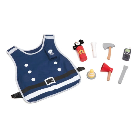 Firefighting Pretend Play Set Wooden Role Play