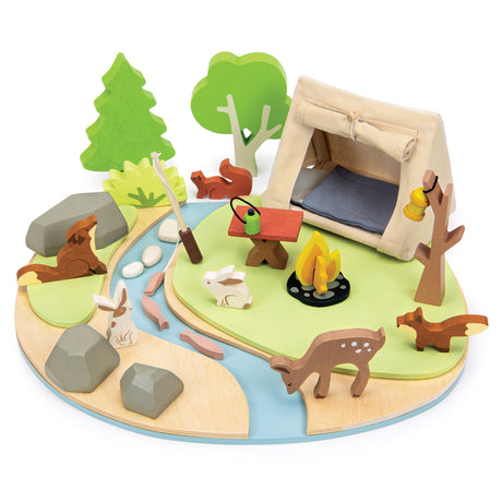 Tenderleaf Wildlife Camping Playset