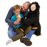 Puppet Company Large Chimp with Banana Hand Puppet
