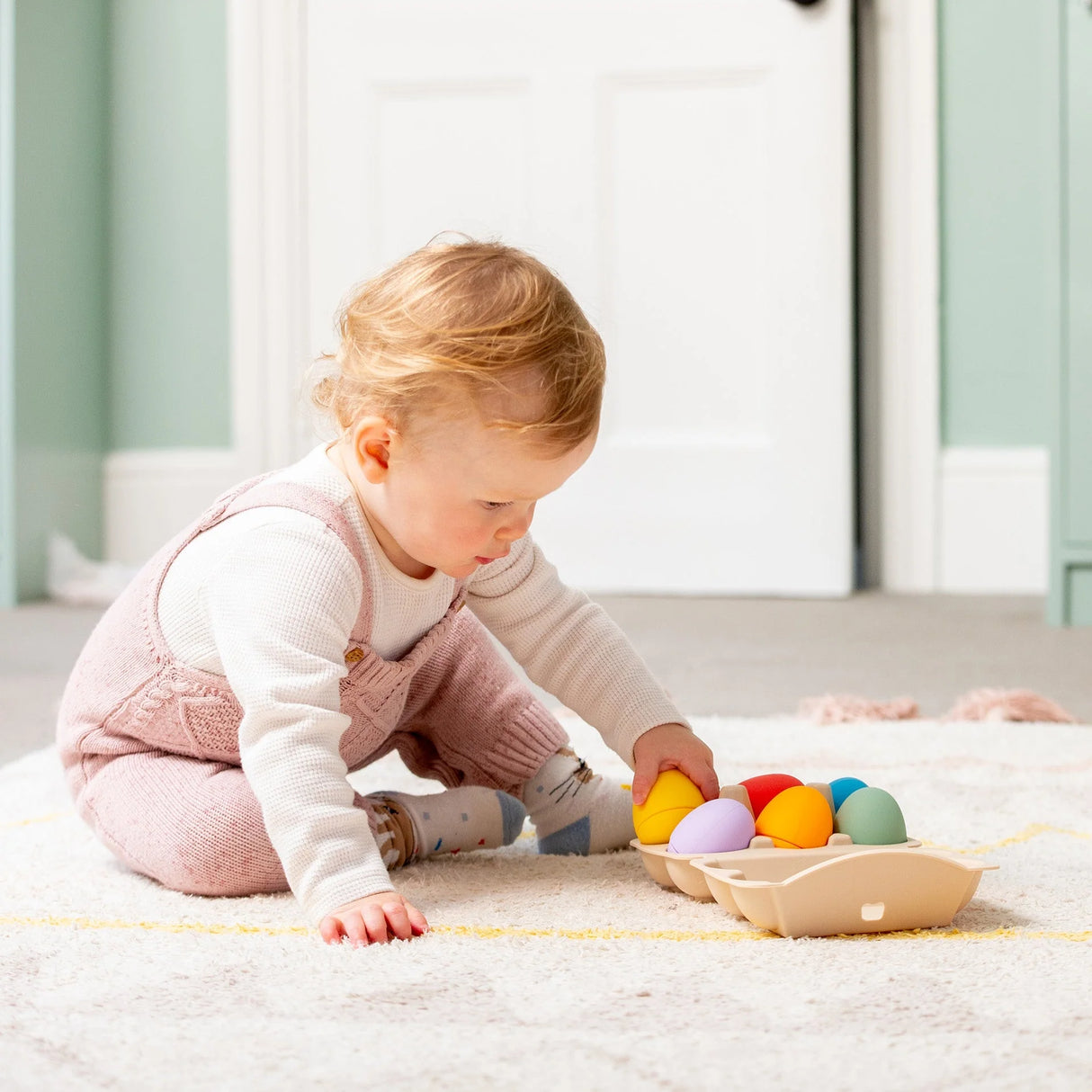 TickiT SiliSoft® Sensory Eggs (Rainbow)